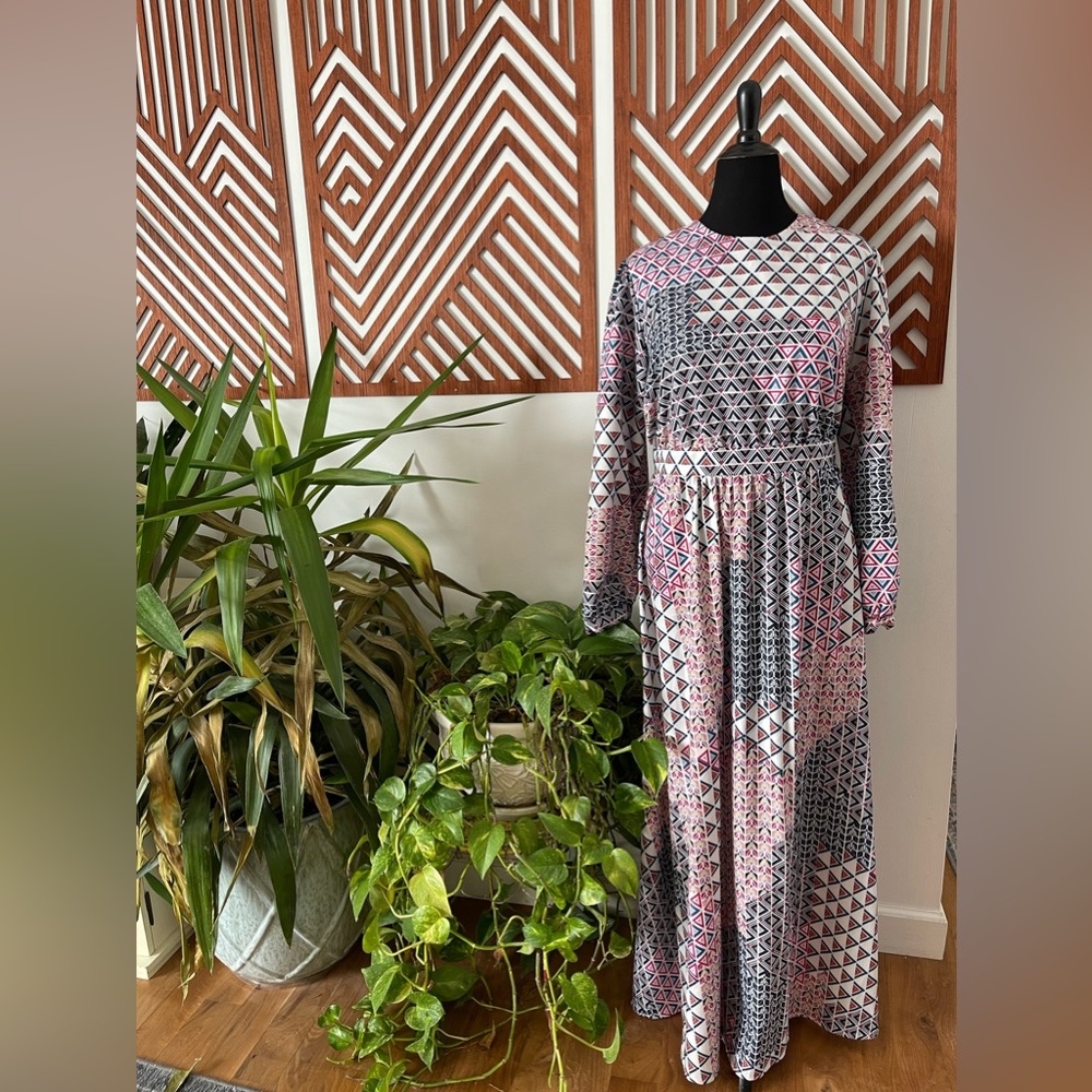 Eye catching maxi dress